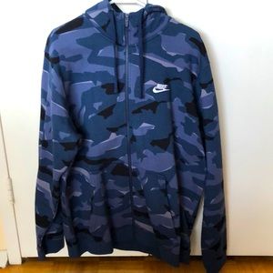 Nike camouflage hoodie